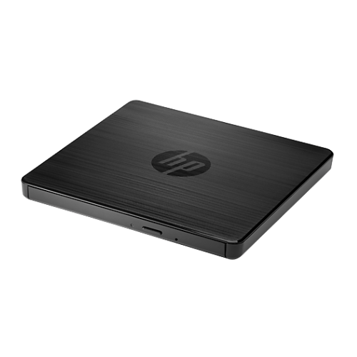 HP External Portable Slim Design CD/DVD RW Write/Read Drive, USB, Black (F2B56AA)