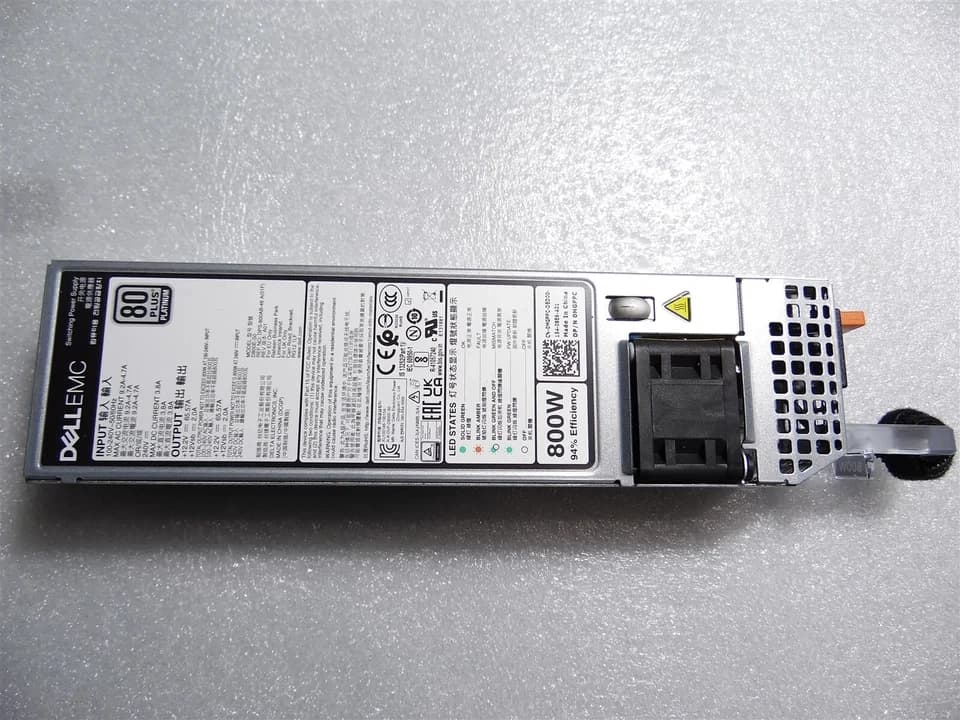 Dell 800W Platinum Hot-Plug Redundant Power Supply Unit for Dell Server