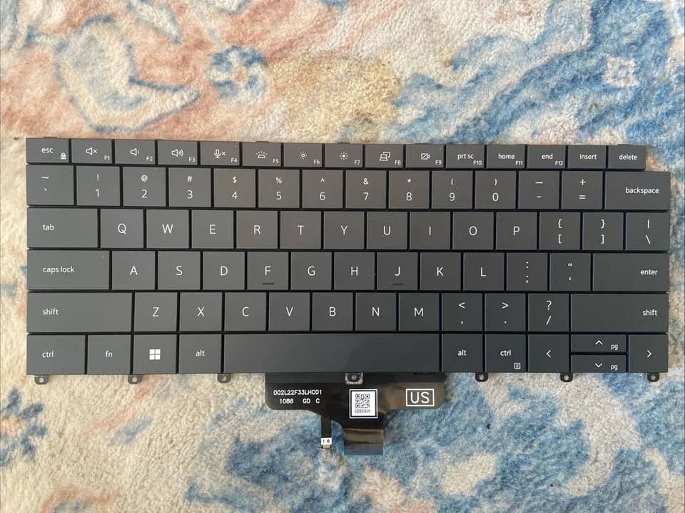 Dell Latitude 9440 9450 Backlit US Keyboard