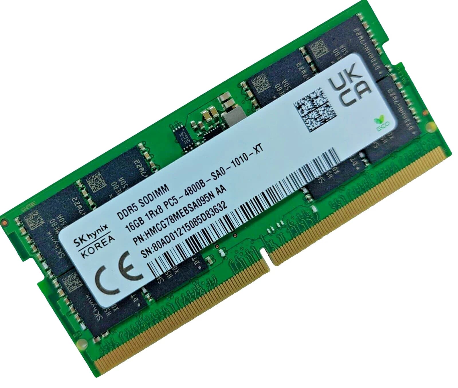 SK hynix 16GB DDR5 4800MHz SODIMM DESKTOP RAM 1Rx8