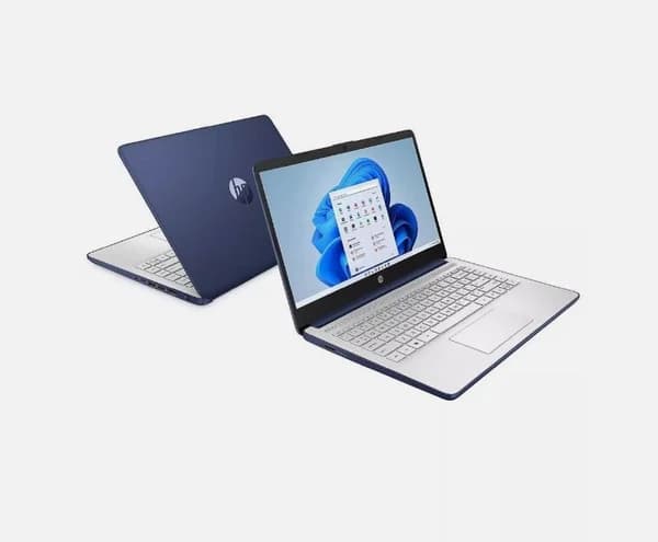 Hp 14-dq0734ds - Intel Pentium silver N5030, 256gb solid state drive, 4gb memory, webcam, Bluetooth, wlan, TOUCH SCREEN, BACKLIT KEYBOARD, no optical drive, 14.0’, windows 11 Home, BLUE COLOR