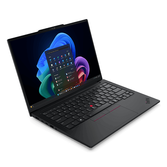 LENOVO THINKPAD E14 G7 AI COPILOT +PC 21U2006CUE - INTEL UTRA 5, 226V up to 4.8ghz, 8GB RAM DDR5, 512 SSD, 14.0 FHD, WUXGA, SPILL RESISTANT BACKLIT KEYBOARD, FINGERPRINT, LAN (RJ 45), WLAN, BT, BLACK COLOUR, LAPTOP BAG, WIN 11 PRO, 1 YEAR CHANNEL WARRANTY