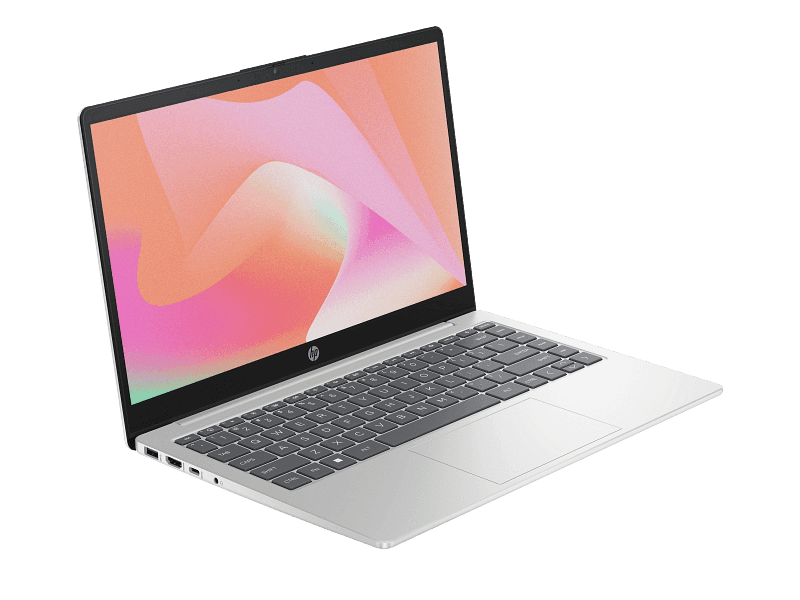 HP 14-ep1OO28nia - INTEL CORE 7 15OU, UP TO 5.4GHZ, 512SSD, 8GB, 14.0, WIN 11, NATURAL SILVER, BACKLIT CC9W6EA, 1 CHANNEL WARRANTY