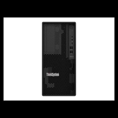 LENOVO ST50 TOWER SERVER V2 - Intel Xeon E-2324G (4C 3.1GHz 8MB Cache/65W), SW RAID, 1.92TB SSD(2x960GB Micron 5400 Pro SSD), 1x16GB RAM, 500W , No DVD, 3 year