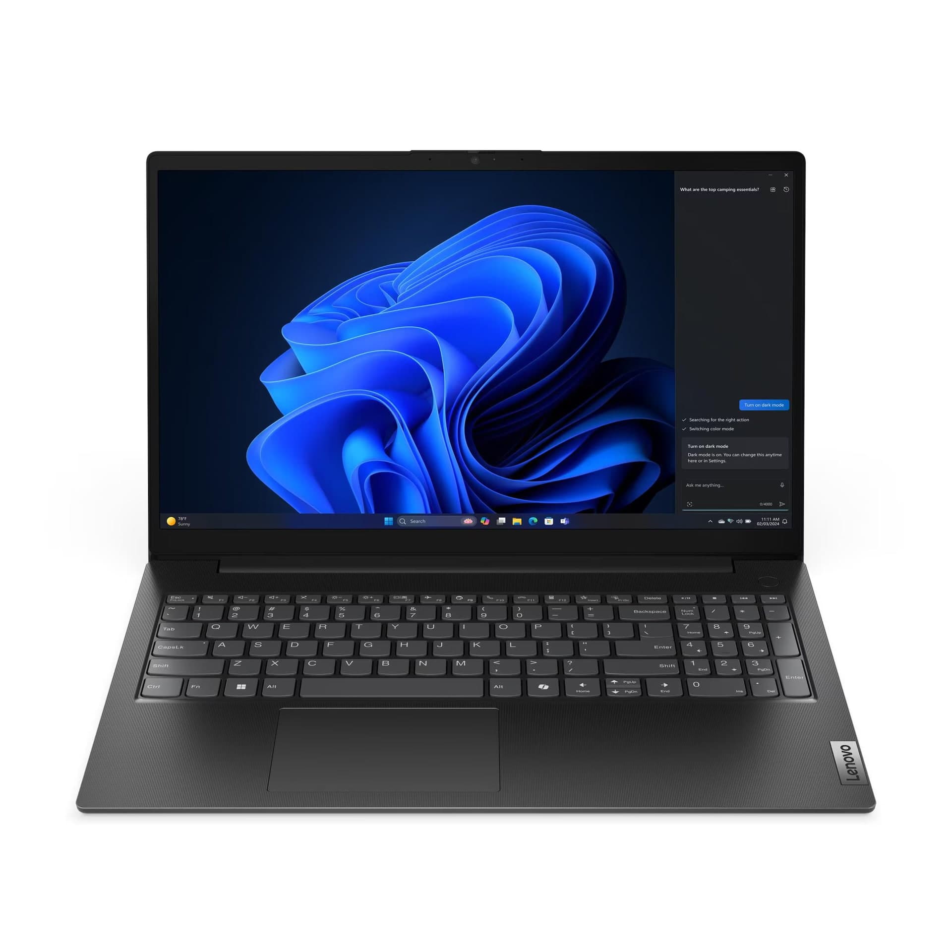 Lenovo V15 (83GW006XUE) - Intel Core i5-13420H, 8C (4P + 4E) / 12T, P-core 2.1 / 4.6GHz, E-core 1.5 / 3.4GHz, 12MB, 8GB, 512GB SSD, Integrated Intel UHD Graphics, No Operating System, 1 year Channel Warranty
