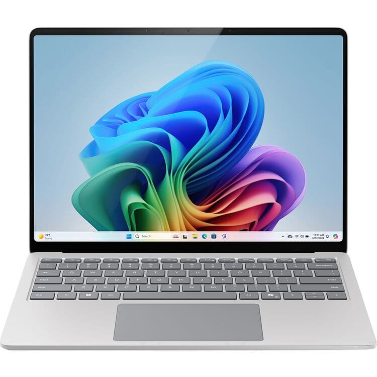MICROSOFT SURFACE LAPTOP 7 15" (SKU: EP2-33250) - BUSINESS COPILOT+ PC (7TH EDITION), INTEL CORE ULTRA 7-268V, 8-CORE, 32GB RAM, 1TB SSD, 15" 2496x1664 PIXELSENSE TOUCHSCREEN, WEBCAM, WLAN, BLUETOOTH, PLATINUM, WINDOWS 11 PRO