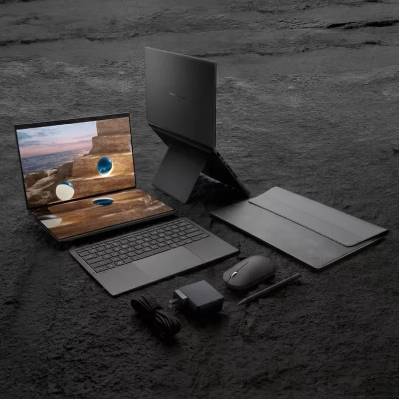 ASUS ZENBOOK DUO INTEL CORE UTRA 9 285H (UP TO 5.4GHZ), 32GB RAM , 2TB SSD RAM, 14.0 FHD TOUCH , COOL SILVER COLOUR, FACTORY INSTALLED WIN 11 PN: 90NB14X1-MOO780, 1 YEAR CHANNEL WARRANTY