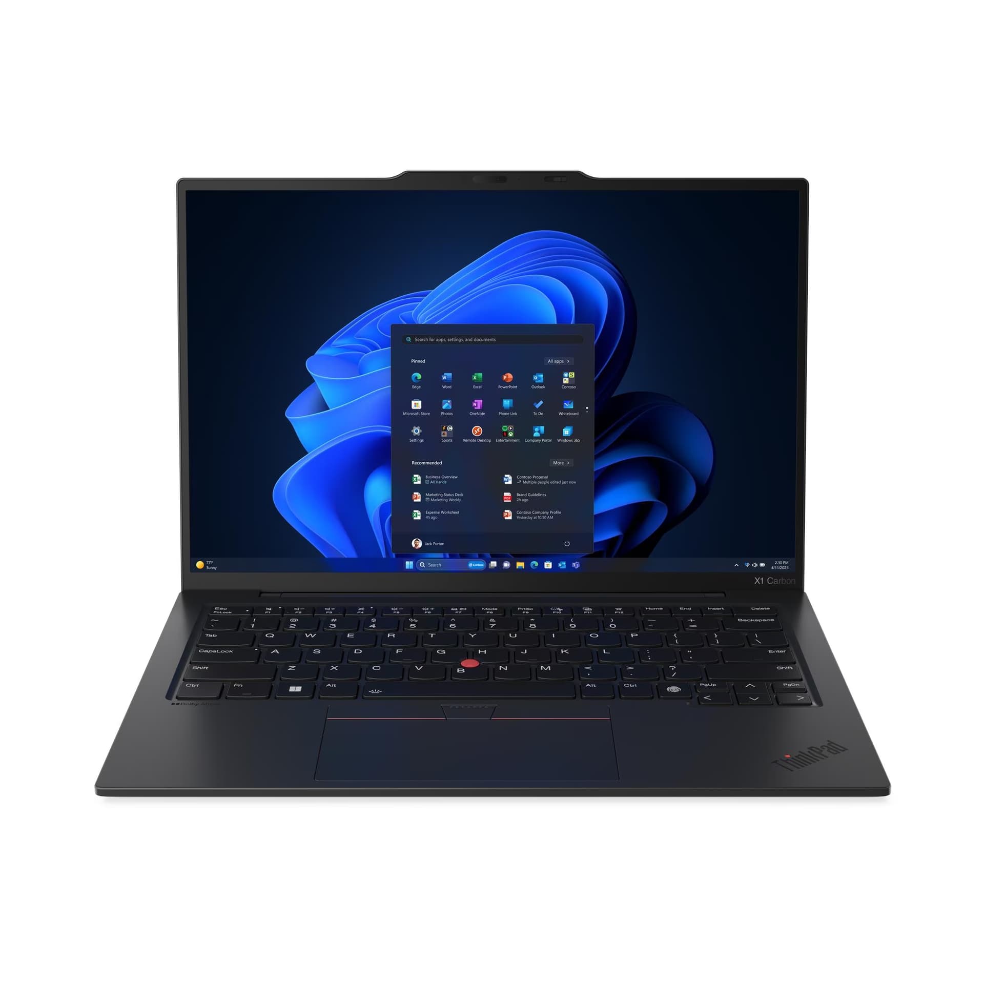 LENOVO THINKPAD X1 CARBON GEN 12 (21KC00A7US) - INTEL CORE ULTRA 7 155U EVO PLATFORM 4.8GHZ, 512GB PCle NVMe M.2 SSD, 32GB DDR5 ON-BOARD RAM, 14" WUXGA 1920x1200 IPS DISPLAY, BACKLIT KEYBOARD, TOUCHSCREEN, FINGERPRINT, WIN 11 PRO, COLOR: BLACK PAINT, 1 YEAR WARRANTY