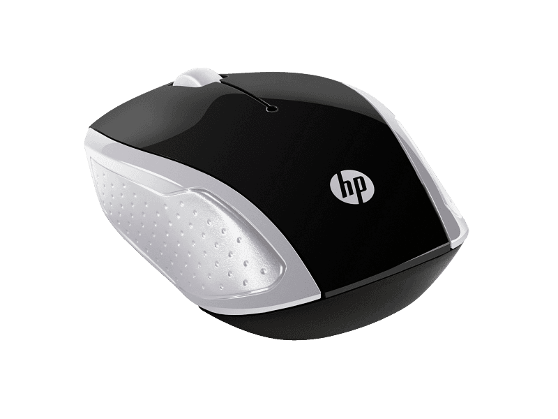 HP Wireless Mouse 200 - 2.4GHz WIRELESS CONNECTIVITY, 1000 DPI OPTICAL SENSOR, AMBIDEXTROUS DESIGN, PLUG & PLAY – NO SOFTWARE REQUIRED, Up to 10m Wireless Range, Compatible with Windows / macOS / ChromeOS, PIKE SILVER