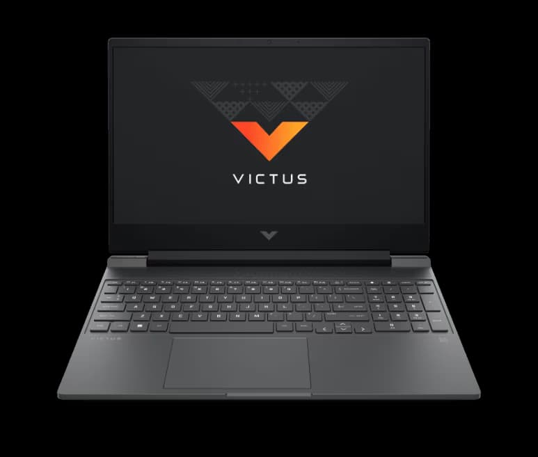 Hp Victus Gaming laptop 15-fa2013dx - 13th gen, Intel core i5, 512gb SSD, 8gb Ram, NVIDIA GEFORCE RTX 3050 (6GB GRAPHICS), webcam, Bluetooth, wlan, BACKLIT KEYBOARD, 15.6”, windows 11 Home, GRAY COLOR
