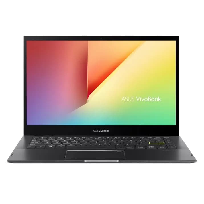 Asus Vivobook FLIP 14-TP470EA X360 - 11th gen, Intel core i5, 1TB SSD, 8GB Ram, INTEL IRIS XE GRAPHICS, webcam, Bluetooth, wlan, TOUCH SCREEN, BACKLIT CHICLET KEYBOARD, CONVERTIBLE, + ASUS STYLUS PEN, 14.0”, windows 11 Home, BLACK COLOR