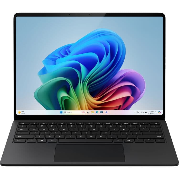 Microsoft Surface Laptop 7 15" ZHR-00001 - 7TH EDITION, SNAPDRAGON X ELITE X1E-80-100, 12-CORE, 32GB RAM, 1TB SSD, 15" TOUCHSCREEN, FACIAL RECOGNITION, WEBCAM, WI-FI, HEADPHONE/MIC INPUT/OUTPUT, Windows 11 Pro