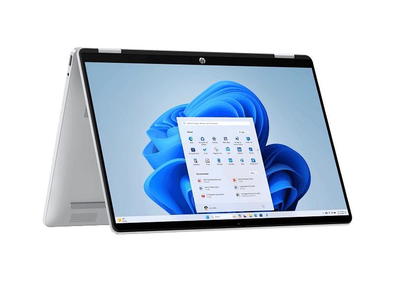 HP OMNIBOOK 5 Flip 2 IN 1 14-fp0009nia - intel CORE 7 150u up to 5.4GHz, 512 SSD, 16GB RAM, 14" TOUCHSCREEN, BACKLIT KEYBOARD, UP TO 15 HOURS BATTERY LIFE, GLACIER SILVER COLOUR, WINDOWS 11 HOME, 1 Year Channel Warranty