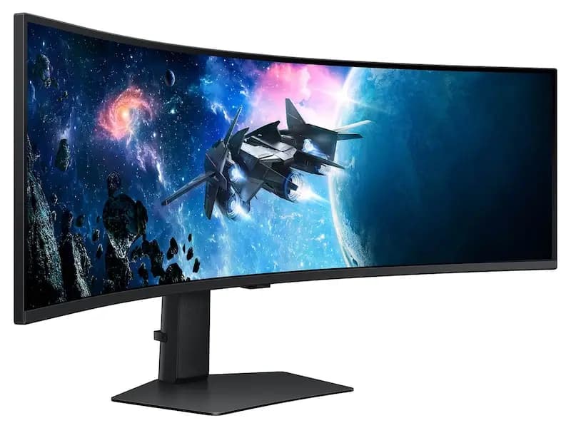 Samsung LS49CG95DENXZA - 49-inch Odyssey G9 G95C DQHD(5,120 x 1,440) 240Hz 1ms(GtG) DisplayHDR 1000 Curved Gaming Monitor
