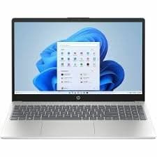 Hp 15-fd1899nr Notebook pc - 13th gen, Intel core 7, 512gb SSD, 16gb memory, INTEL GRAPHICS, webcam, Bluetooth, wlan, 15.6, windows 11 Home, NATURAL SILVER