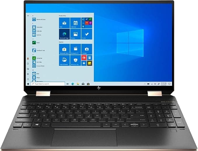 HP SPECTRE 16 F0013DX X360 LAPTOP (4M143UA) - 11TH GEN INTEL CORE i7, 16GB RAM, 512GB SSD, 16.3" 4K+ TOUCHSCREEN, BACKLIT KEYBOARD, FINGERPRINT, NO DRIVE, B&O PLAY, WEBCAM, WLAN, BLUETOOTH, WINDOWS 11 HOME