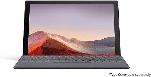 MICROSOFT SURFACE PRO 7 (PUV-00016) - 10TH GEN INTEL CORE i5-1035G4, 1.1GHz, 8GB RAM, 256GB SSD, 12.3" TOUCHSCREEN, 2736x1824 PIXELSENSE, WITHOUT KEYBOARD AND PEN (COMPATIBLE WITH KEYBOARD), 8.0MP CAMERA, BLUETOOTH, WI-FI, WEBCAM, WINDOWS 10 HOME