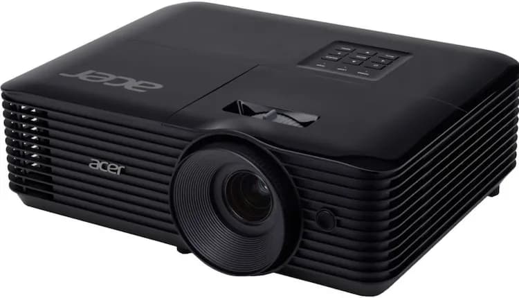 Acer X129H - DLP 4800 ANSI Lumens 1024 x 768 XGA 3D Ready HDMI VGA USB-A Black Projector 8AC10441952