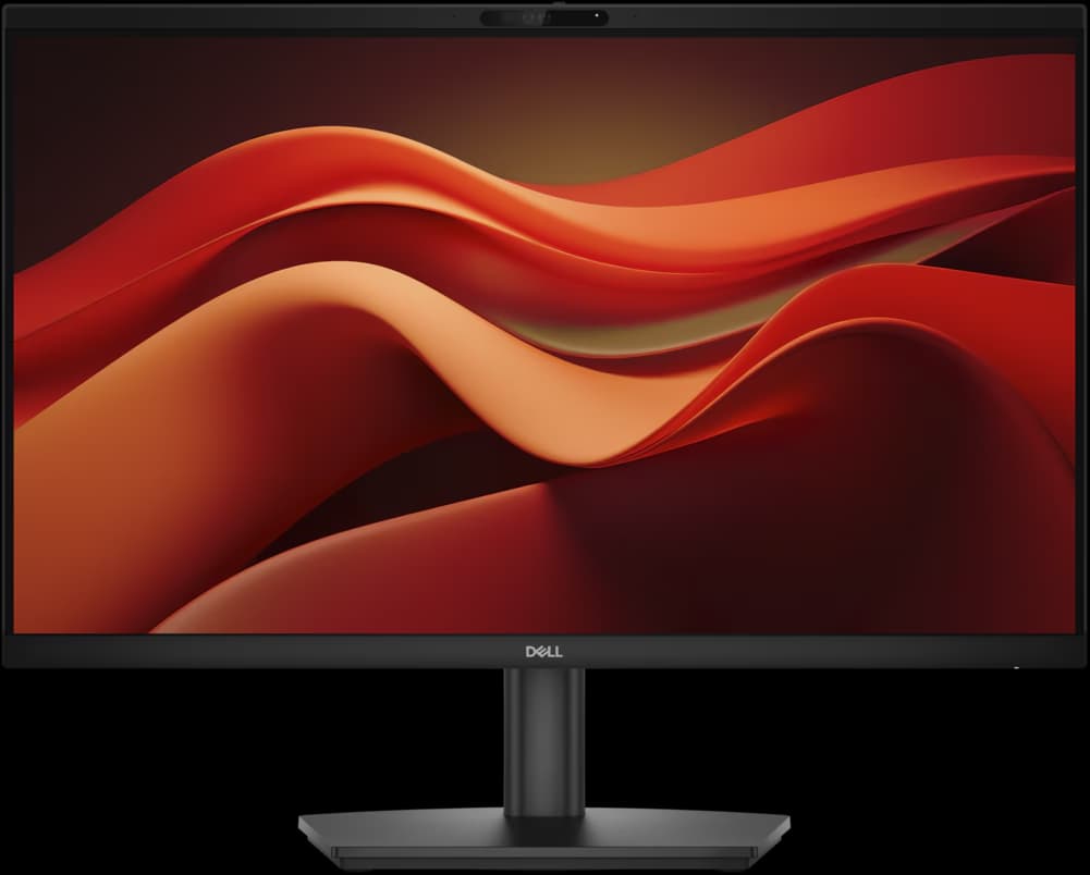 Dell 24 Video Conferencing Monitor FullHD (1920 x 1080) at 60 Hz 60.47cm (23.8) IPS, WEBCAM, SPEAKER, MICROPHONE, 1 HDMI, 1 DISPLAY PORT, RJ45 Ethernet port, USB 3.2 Gen1 Type-C
