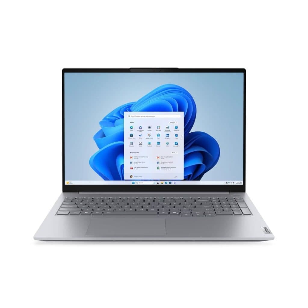 LENOVO THINKBOOK 16 CORE 5 210H, 4.8GHZ) ,8GB RAM , 512SSD ,16.0 FHD, WUXGA , SPILL RESISTANT BACKLIT KEYBOARD LAN ( RJ 45), WLAN, BT, ARTIC GREY COLOUR,, WIN 11 PRO, 1 YEAR CHANNEL WARRANTY,21SHOO30uE