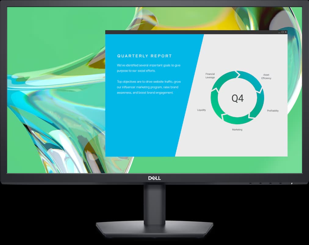 Dell E2422HN - 23.8" 16:9 VGA/HDM/VGA/IPS CHANNEL MONITOR