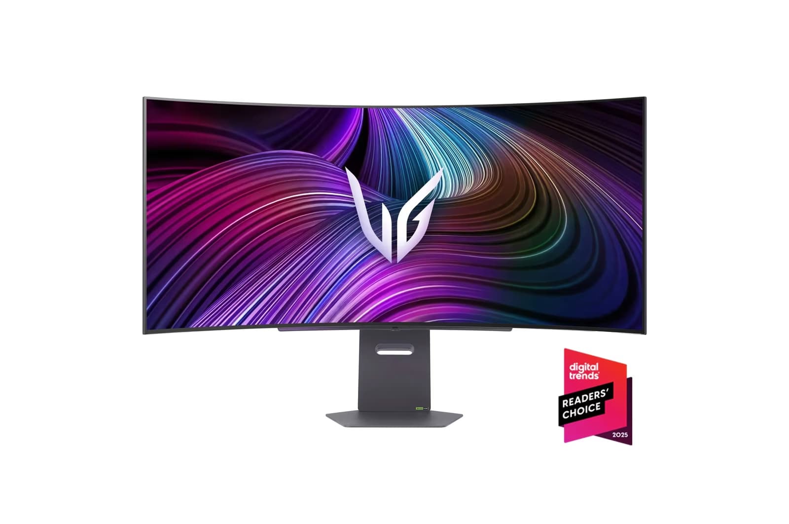 LG 45GX90SA-B - 45-inch UltraGear OLED WQHD 240Hz 0.03ms G-Sync Compatible 800R Curved Gaming Monitor with webOS – Black