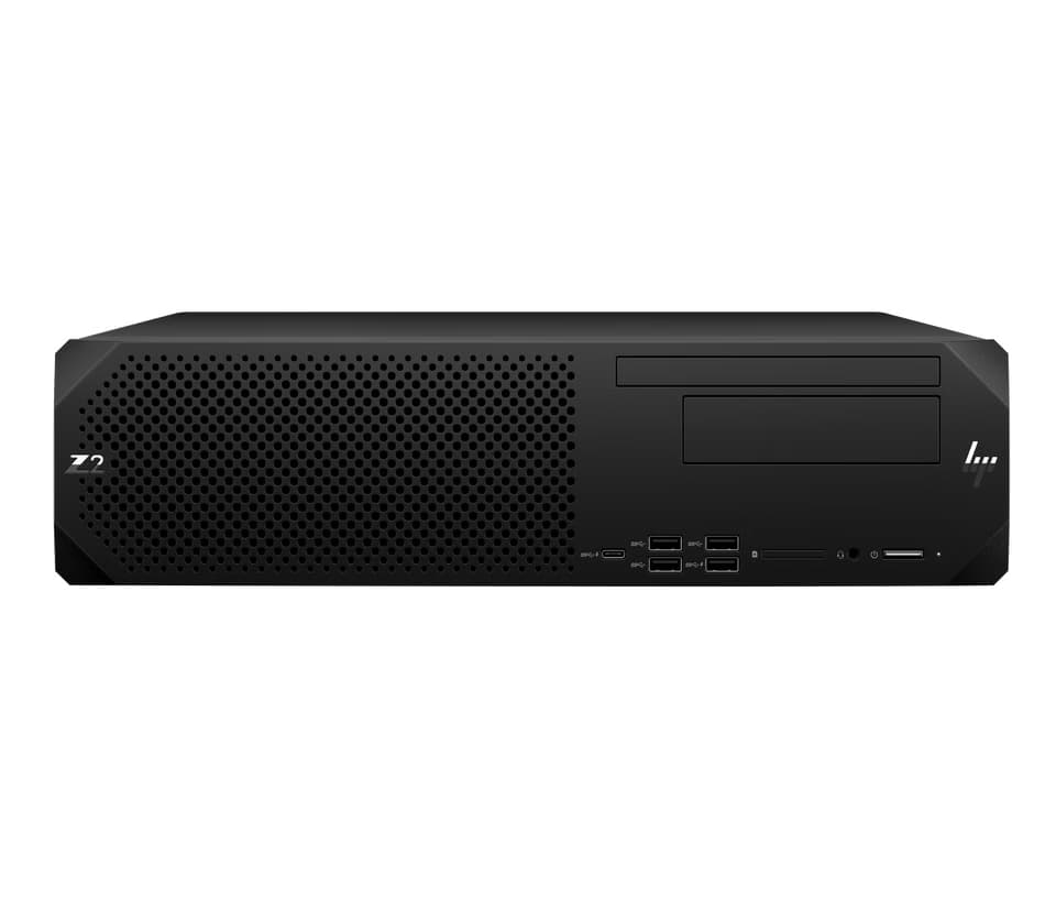 HP Z2 SFF G9 IDS A2JM0ES - Win11p64 / i5-14500 vPro Enterprise 5.00G 24 MB 14 cores 65W / 16GB (1x16GB) DDR5 4800 UDIMM NECC Memory / 512GB PCIe-4x4 2280 Value M.2 / NoIncludedODD / 125BLKWiredkbd / Black 125 Wired mouse / 3yw(material/labor/onsite)