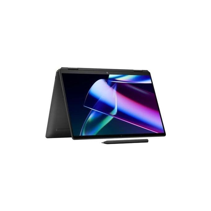 HP SPECTRE X360 2-IN-1 CONVERTIBLE 14 EU0008NI - INTEL ULTRA 7 155H, 16GB RAM, 1TB SSD, 14" 3K UWVA OLED DISPLAY, TOUCHSCREEN, BACKLIT KEYBOARD, FINGERPRINT READER, WINDOW 11 HOME +, HP RECHARGEABLE PEN (NIGHTFALL BLACK)