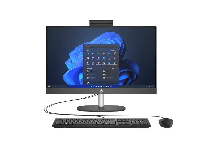 HP PROONE 240 G10 - 13TH GEN INTEL CORE i5-1334U, 8GB RAM, 512GB SSD, 24-INCH FHD, FREEDOS, 1 YEAR CHANNEL WARRANTY, BLACK