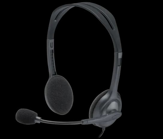 Logitech Stereo Headset H111 (981-000593) - Stereo