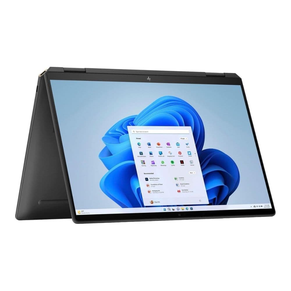 HP SPECTRE 16 AA0097NR X360 LAPTOP (9C9B6UA) - INTEL ULTRA 7-155H, 2.9GHz, 16GB LPDDR5x RAM 6400MT/S, 2TB SSD, 16" TOUCHSCREEN 2880x1800, BACKLIT KEYBOARD, FINGERPRINT, NO DRIVE, B&O PLAY, 6GB NVIDIA GRAPHICS, WEBCAM, WLAN, BLUETOOTH, WINDOWS 10 HOME
