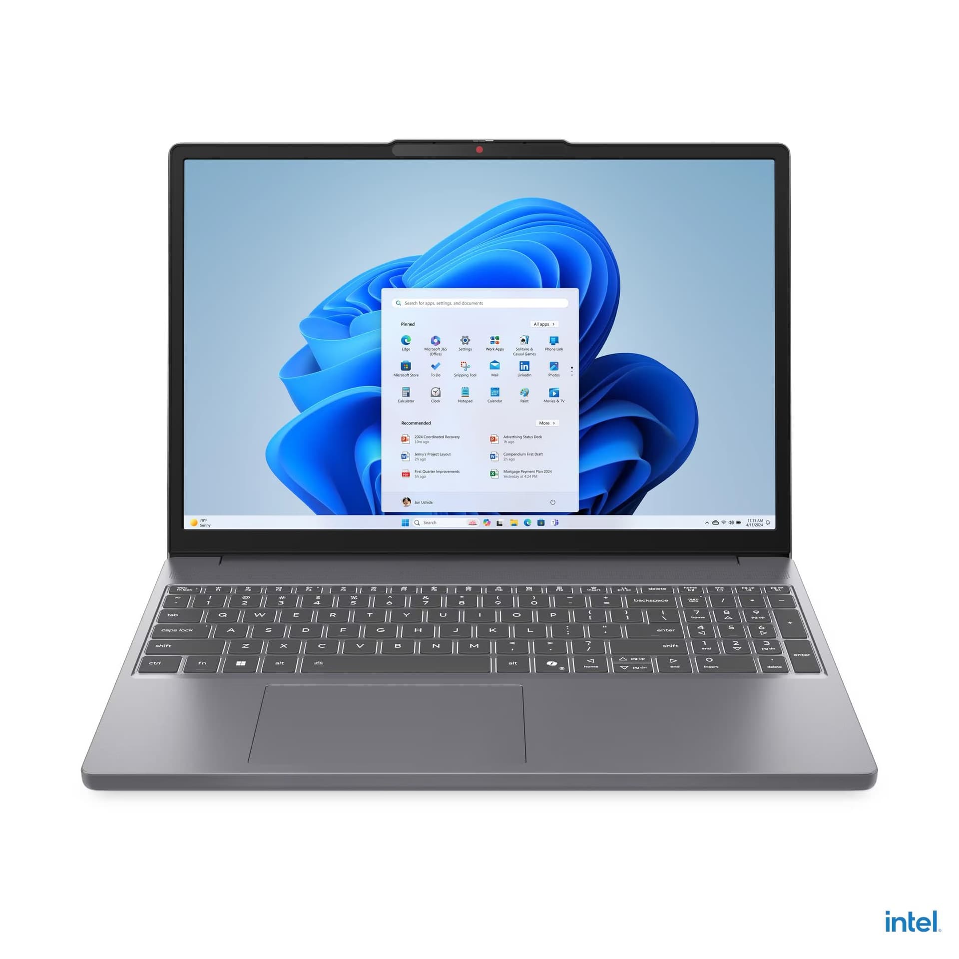 LENOVO IDEAPAD SLIM 3 151RH10 83K100P3FU - INTEL CORE I5-13420H, 512 SSD, 8GB RAM, WIN 11, 15.3 inches, LUNA GREY, 1 YEAR CHANNEL WARRANTY