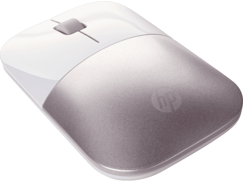 HP Z3700 Wireless Mouse - 2.4GHz WIRELESS, USB NANO RECEIVER (STORES INSIDE MOUSE), BLUE LED OPTICAL SENSOR, UP TO 16 MONTHS BATTERY LIFE, PLUG & PLAY, Works on Multiple Surfaces, PINK