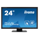 Iiyama PROLITE T2453MTS-B1 23.6" Full HD, Black LCD Monitor, Touch Screen, VA LED-backlit Panel, 1920 x 1080 (2.1 megapixel Full HD) Native Resolution, matte finish, 1 Year Warranty
