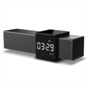 Havit M28 Bluetooth Speaker Alarm Clock with FM Radio & Built-in Mic