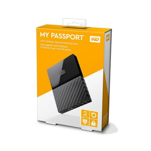 WESTERN DIGITAL 2TB EXT HDD MY PASSPORT