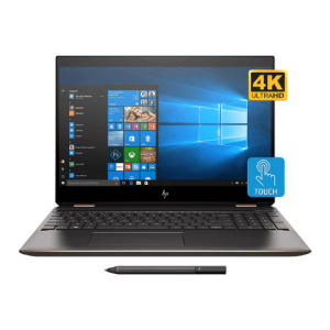 HP Spectre x360 Laptop 15-eb0004na Intel Core i7-10510U 1.8GHz Processor 16GB RAM 512GB SSD NVIDIA GeForce Graphics Windows 10 Home 1F9C4EA