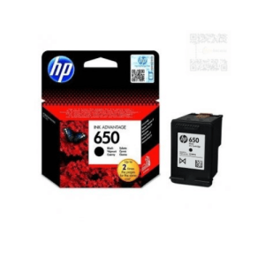 HP 6 HP 650 BLACK INK CARTRIDGE CZ101AE (1)
