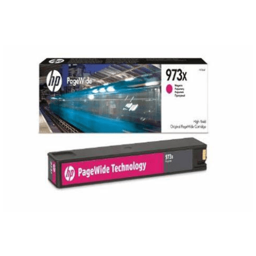 HP 973X High Yield Magenta Original PageWide Cartridge F6T82 (1)