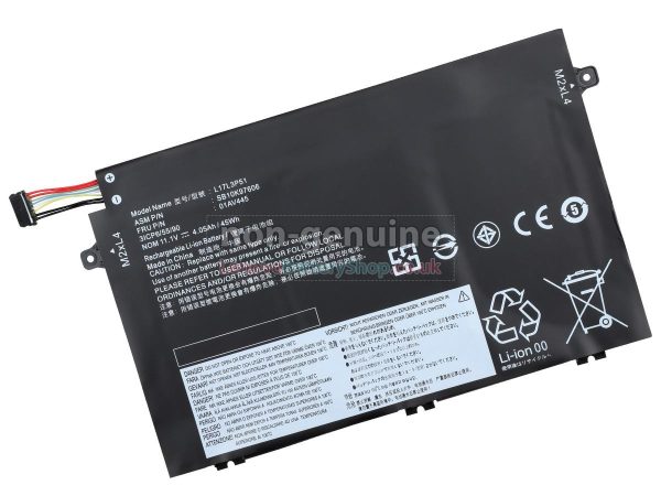 LENOVO THINKPAD E15 21E6S02S00-Intel i5 Laptop Replacement Part Battery