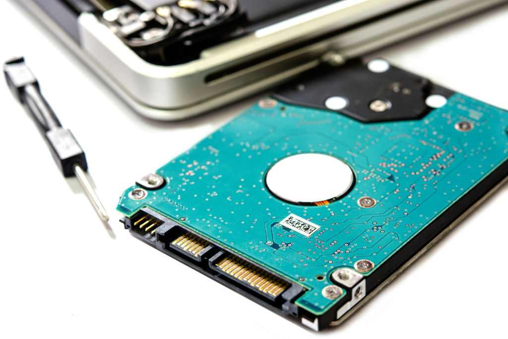 Hard Drive or SSD (Solid State Drive)